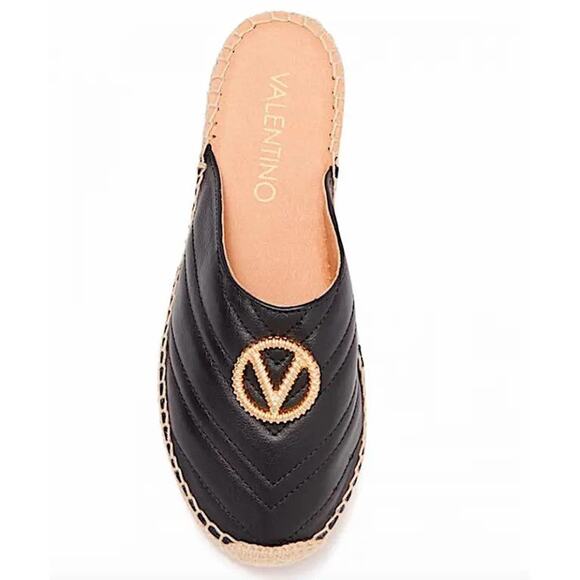 Valentino Clara Leather Espadrille - 10 - Picture 5 of 7